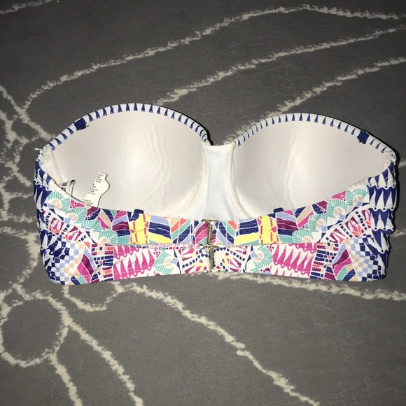 Multi color printed bikini top - Picture 2 of 2